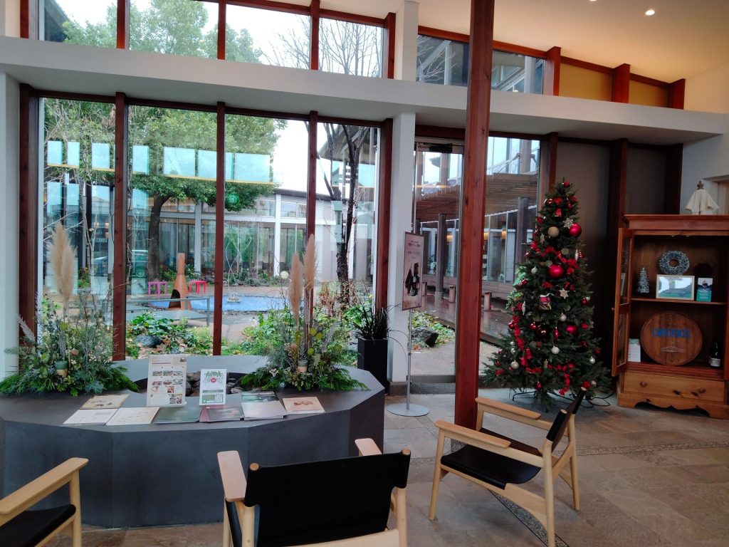 カーブドッチのエントランス