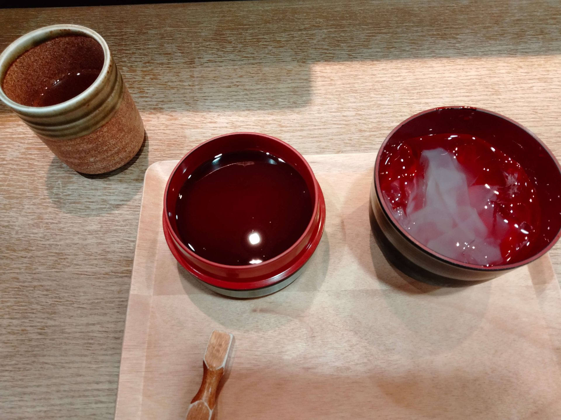 丸屋茶寮　葛きり小盆