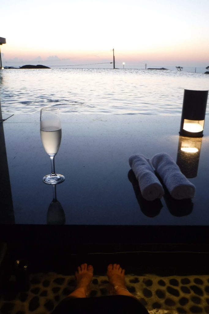 ホテル大佐渡　ウェルカムドリンク