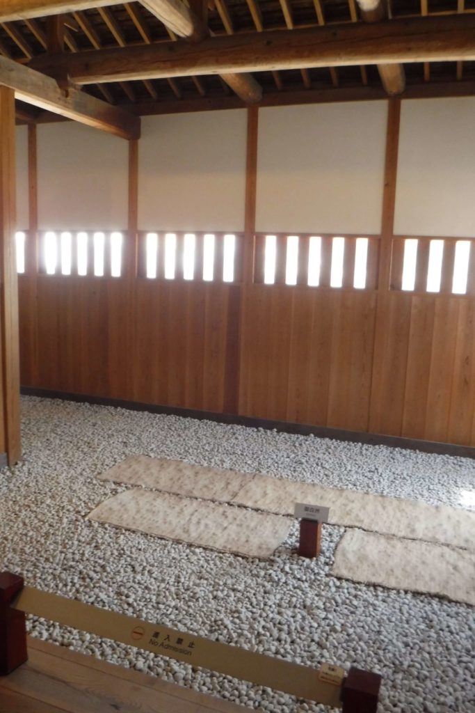 佐渡奉行所跡　お白州