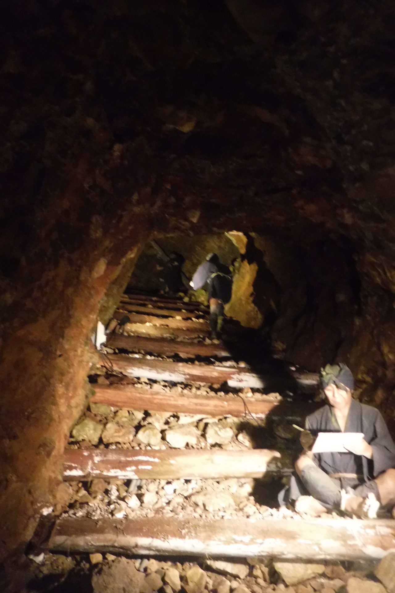 佐渡金山　宗太夫坑の人形