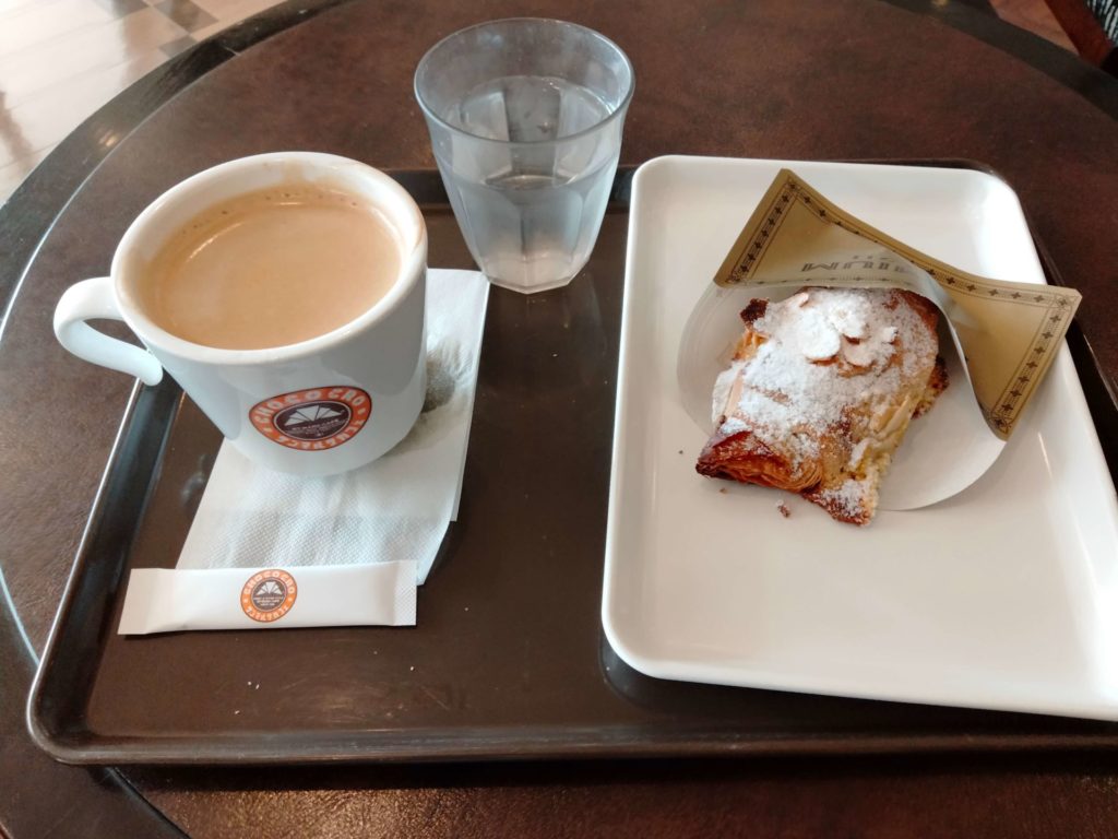 サンマルクカフェモーニング　プレミアムチョコクロセット