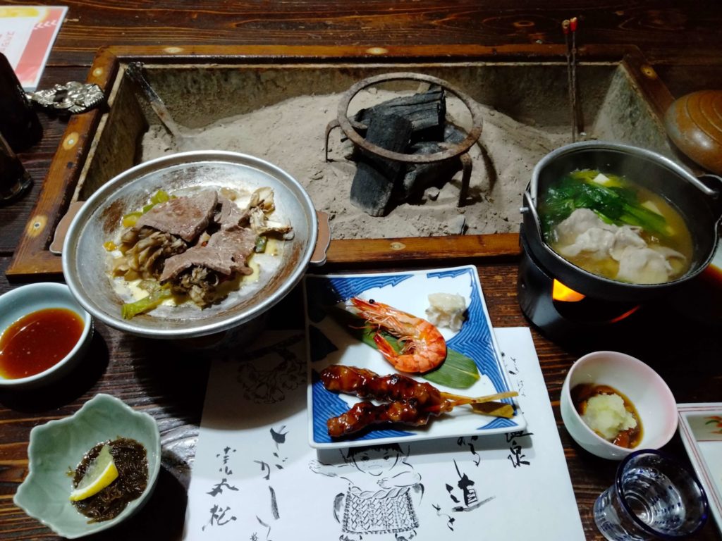 ホテル丸松　夕食